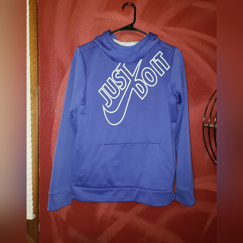 Nike Teen DriFit Purple Pullover Hoodie